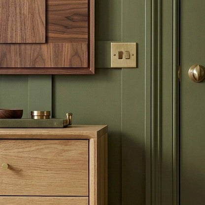 Wright Oak Bedside Table