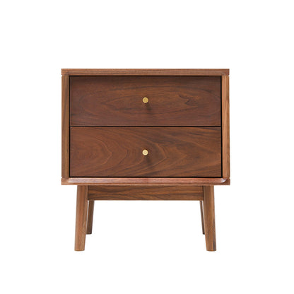 Wright Walnut Bedside Table