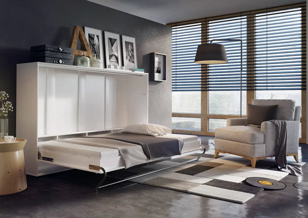 CP-06 Horizontal Wall Bed Murphy Bed Concept 90cm
