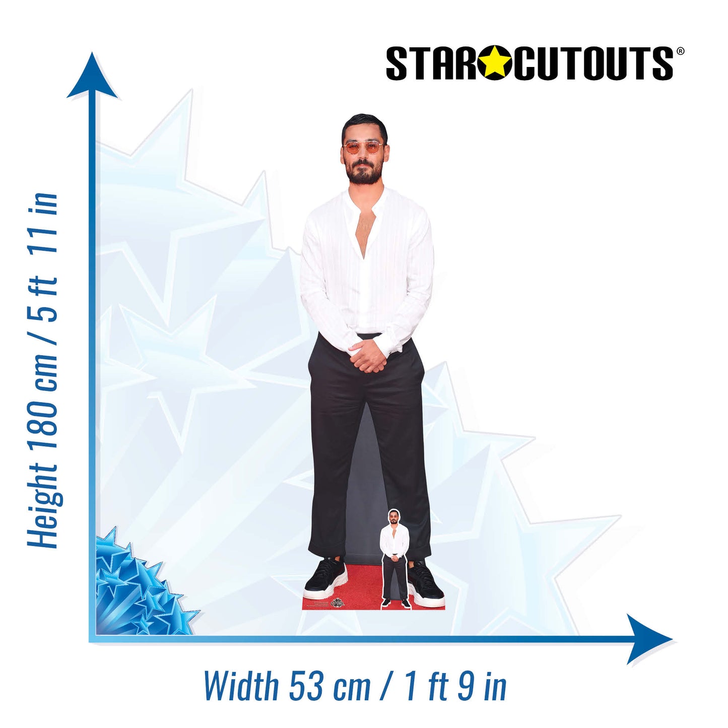 CS1105 Ilkay Gundogan Lifesize Cardboard Cut Out With Mini