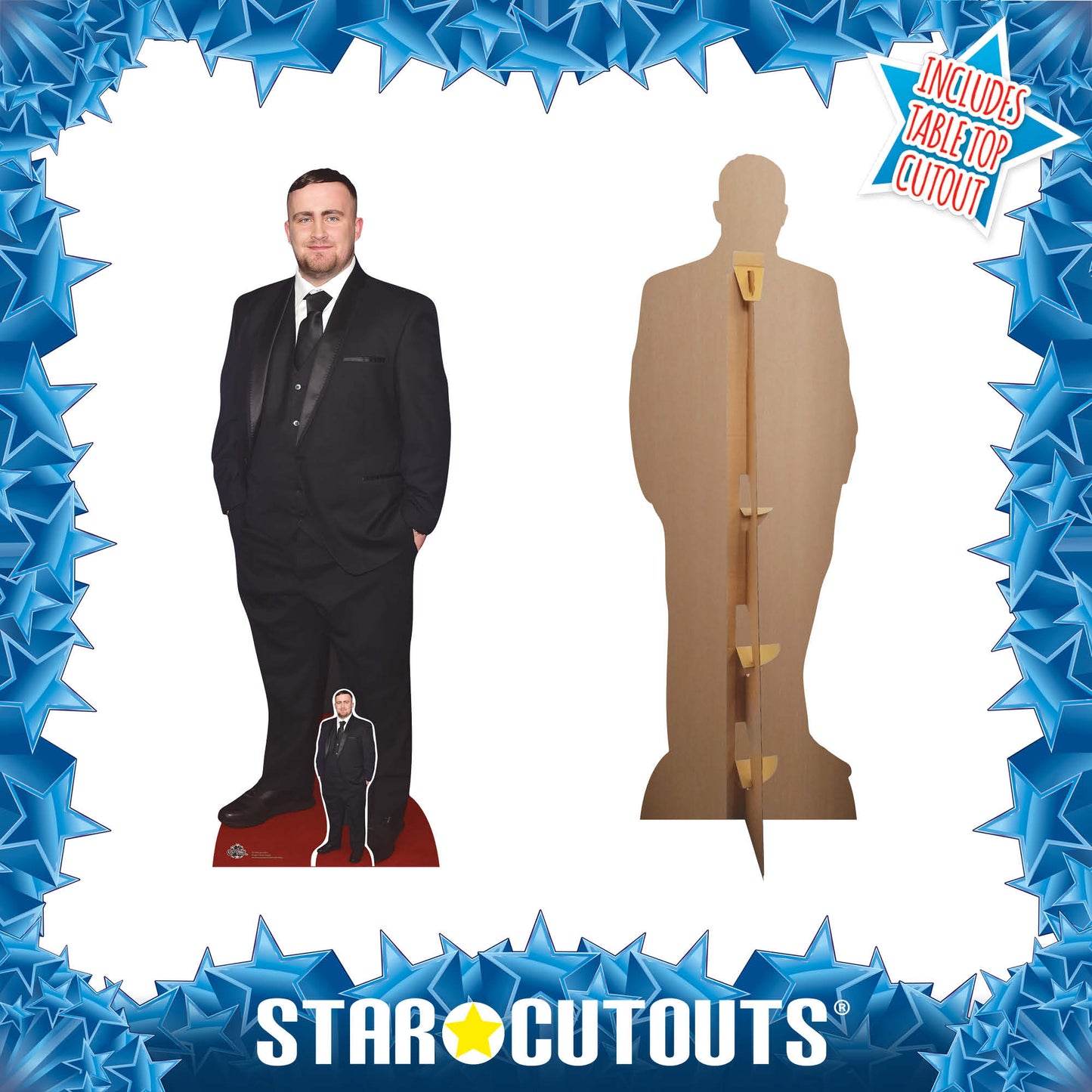 CS1204 Luke Littler Cardboard Cut Out Height 171cm
