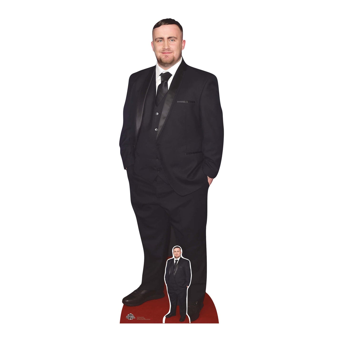 CS1204 Luke Littler Cardboard Cut Out Height 171cm