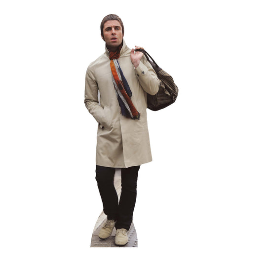 CS1229 Liam Gallagher Cream Jacket Star Mini Height 90cm