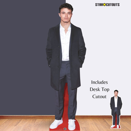 CS1261 Lando Norris Suit  Cardboard Cut Out Height 179cm