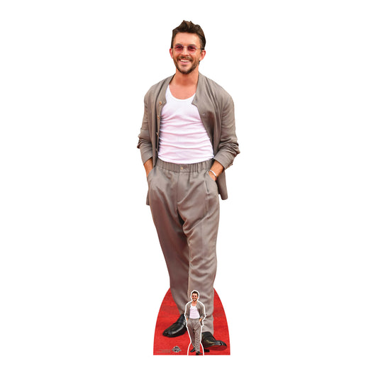 CS1273 Jonathan Bailey Smiling Cardboard Cutout Height 181cm