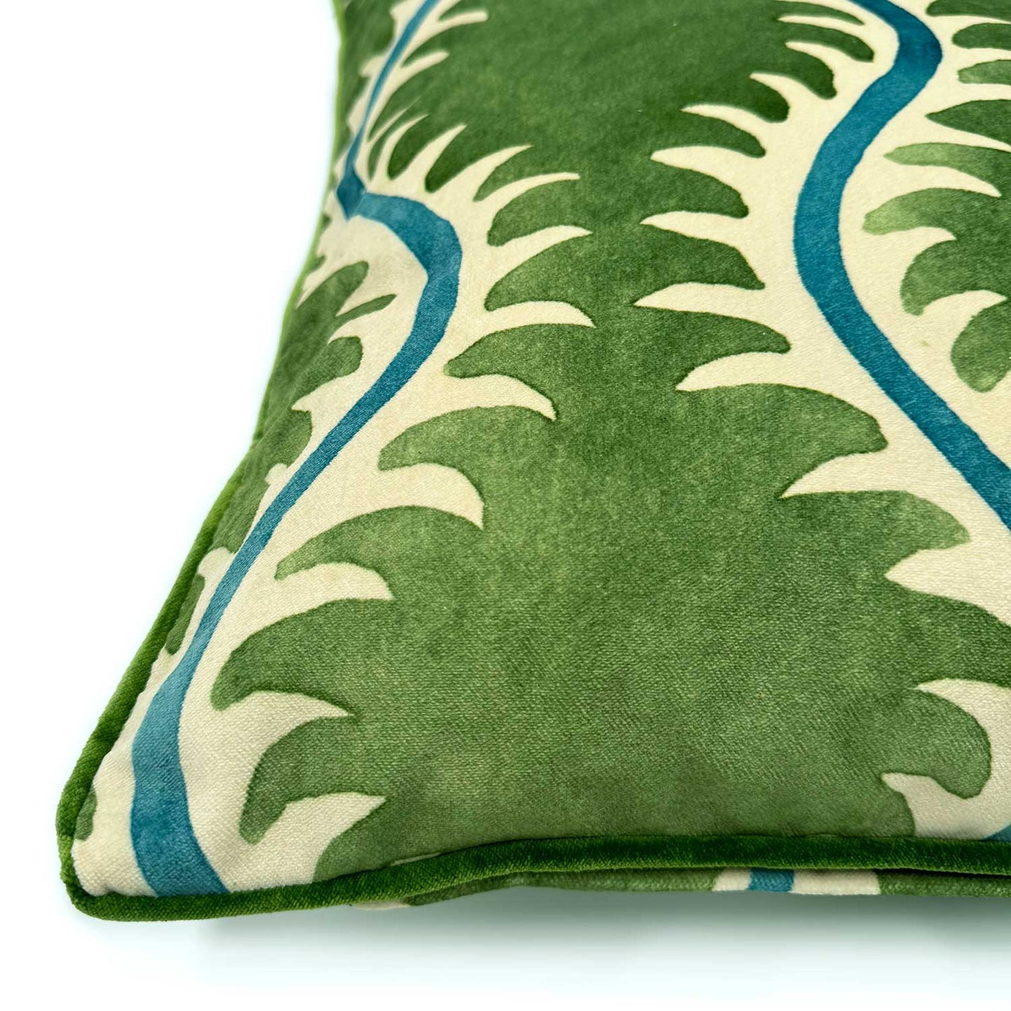 Helter Skelter Velvet Cushion 50x50cm
