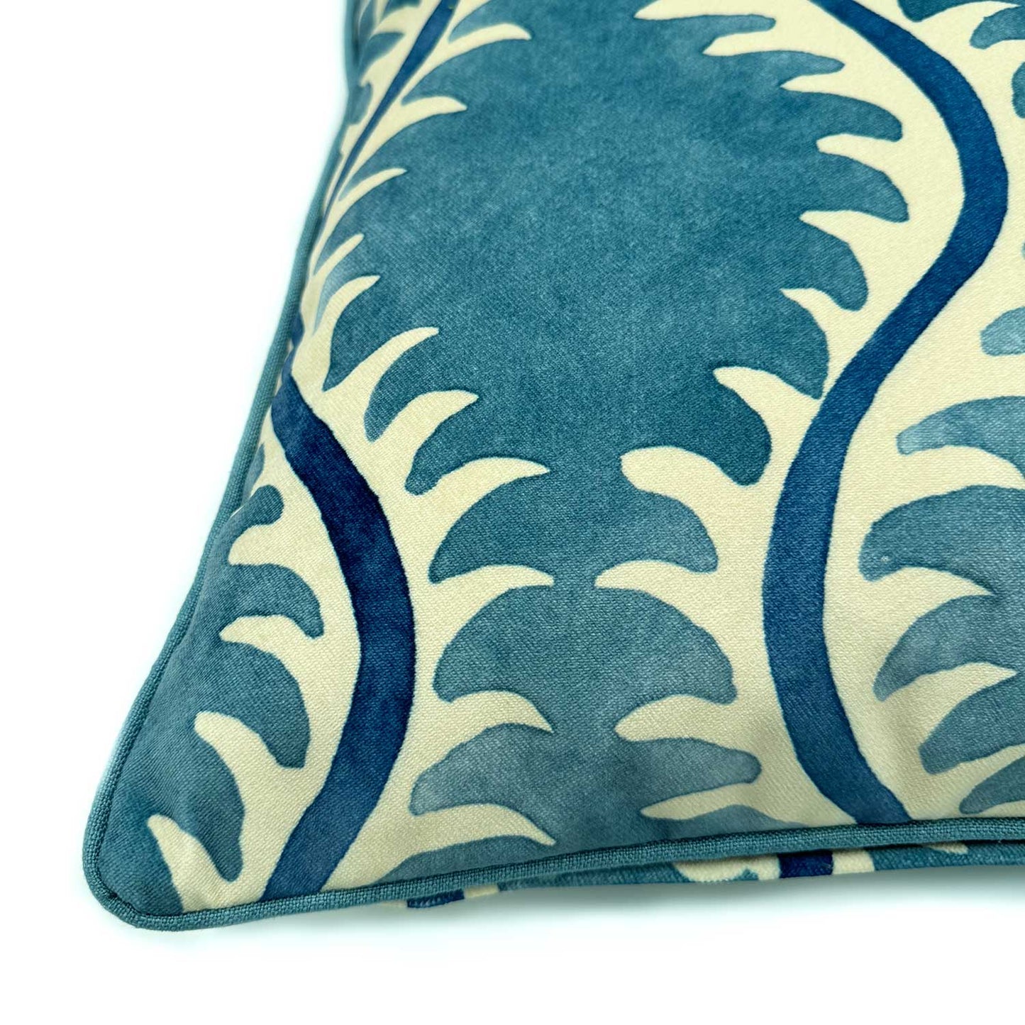 Helter Skelter Velvet Cushion 50x50cm