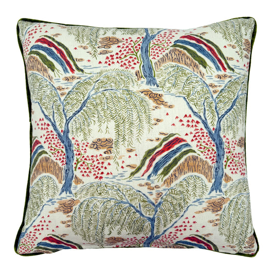 Gwendolyn Cranberry Cushion 45x45cm