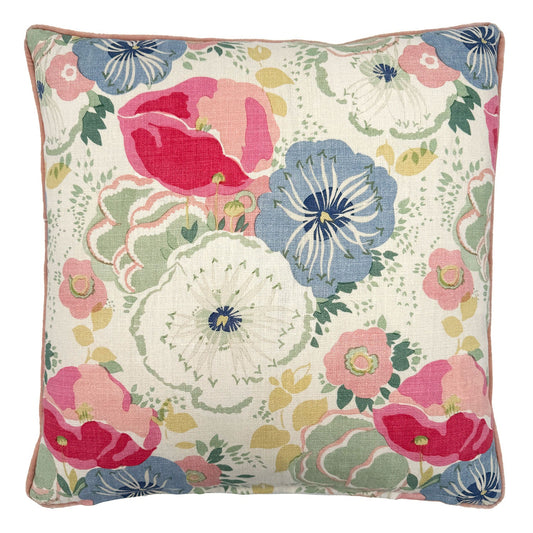 Joni Raspberry Cushion 45x45cm
