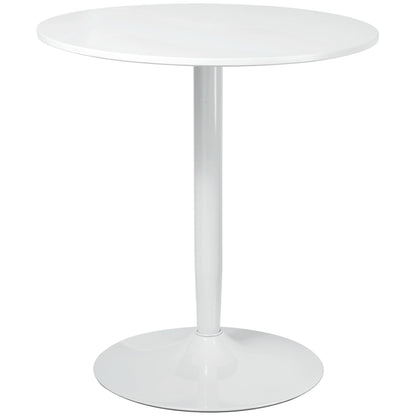 HOMCOM 75H x \'ce\'a670cm Two-Person Minimalistic Dining Table - White