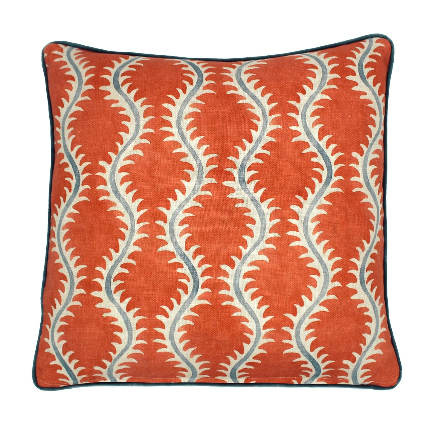 Helter Skelter Linen Cushion 43x43cm