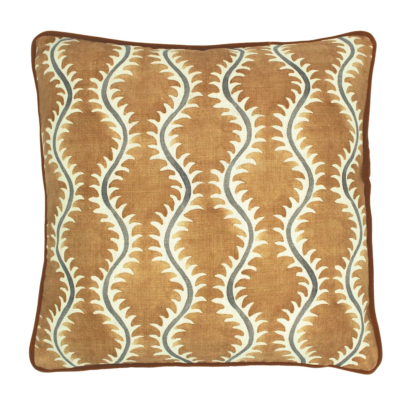 Helter Skelter Linen Cushion 43x43cm