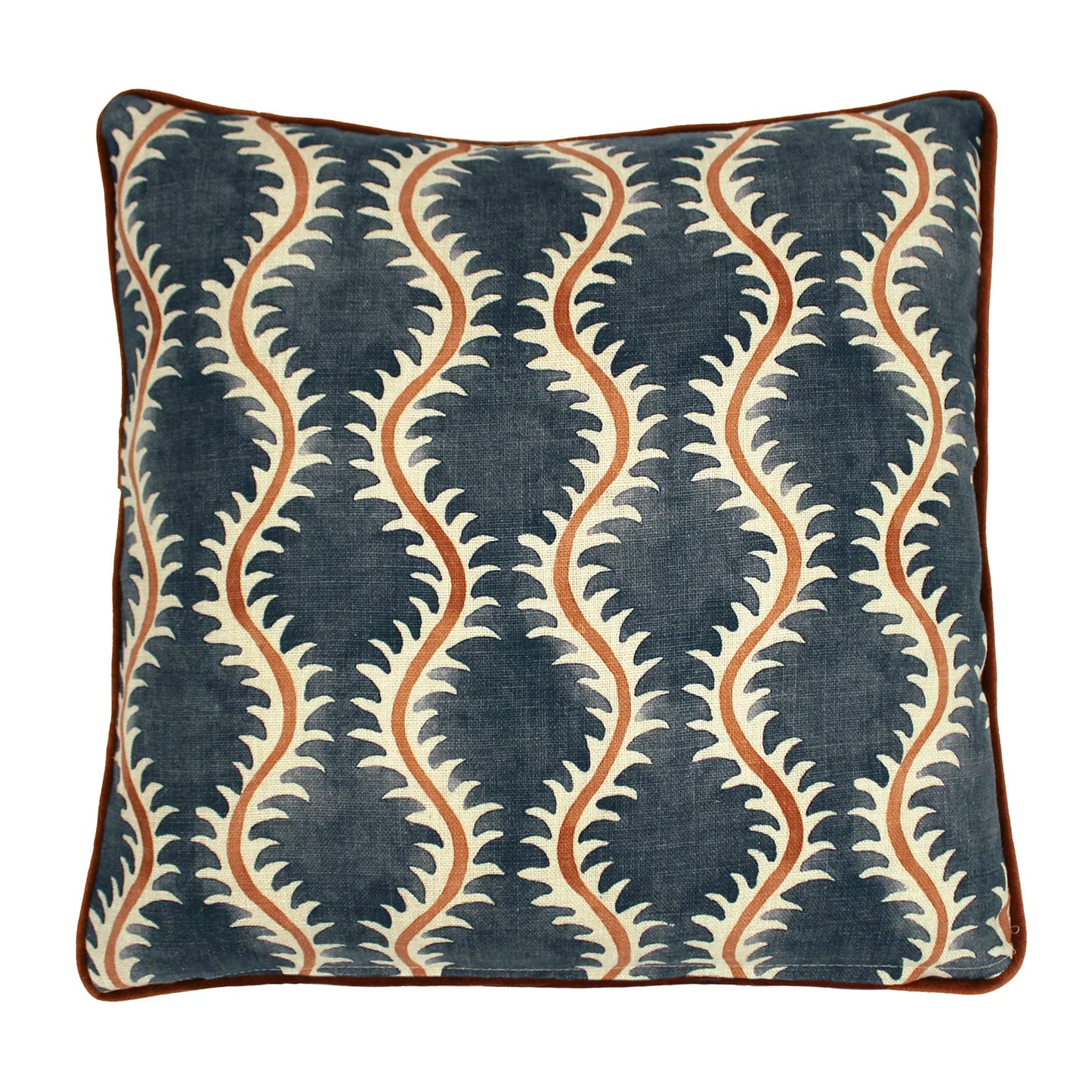 Helter Skelter Linen Cushion 43x43cm