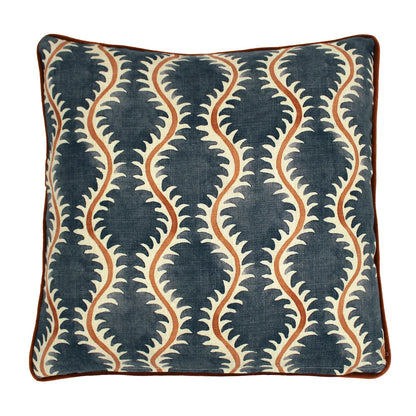 Helter Skelter Linen Cushion 43x43cm