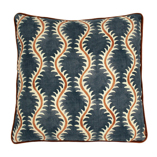 Helter Skelter Linen Cushion 43x43cm