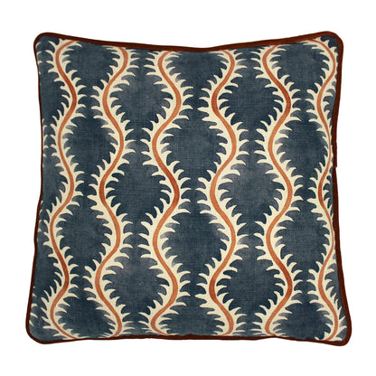 Helter Skelter Linen Cushion 43x43cm