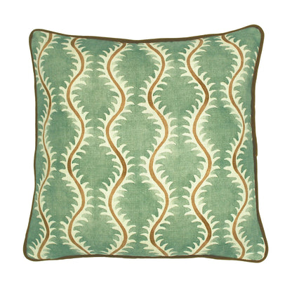 Helter Skelter Linen Cushion 43x43cm