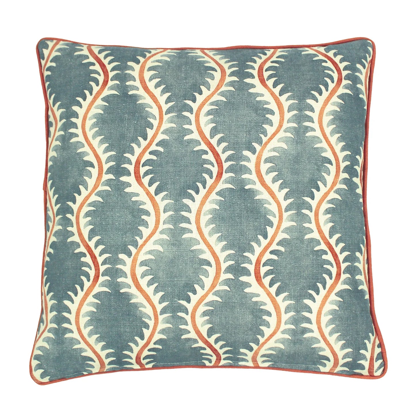 Helter Skelter Linen Cushion 43x43cm