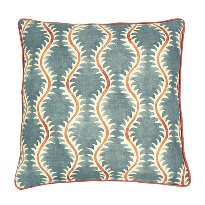 Helter Skelter Linen Cushion 43x43cm