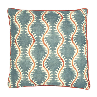 Helter Skelter Linen Cushion 43x43cm