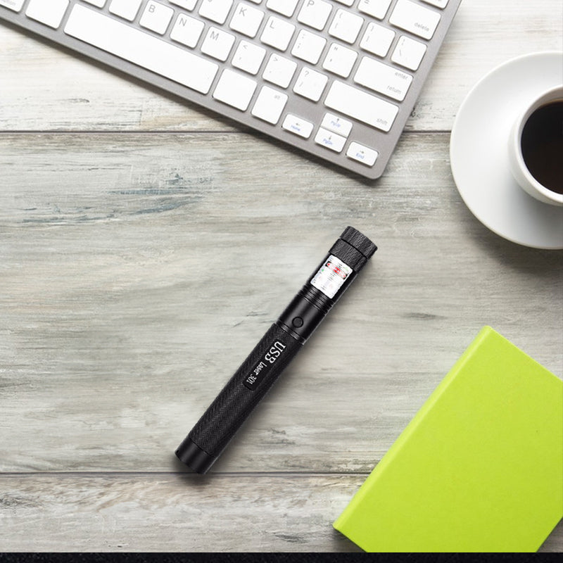 Portable Rechargeable High - Brightness Red/Green/Violet Laser Pointer, 60825 - 1, 532nm/650nm/405nm ，