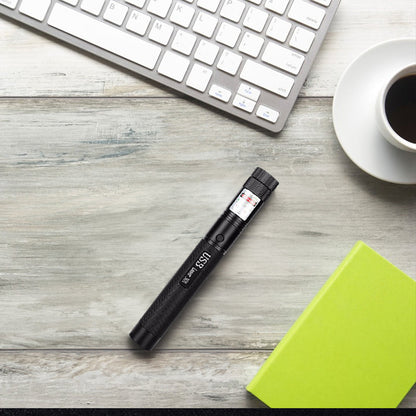 Portable Rechargeable High - Brightness Red/Green/Violet Laser Pointer, 60825 - 1, 532nm/650nm/405nm ，