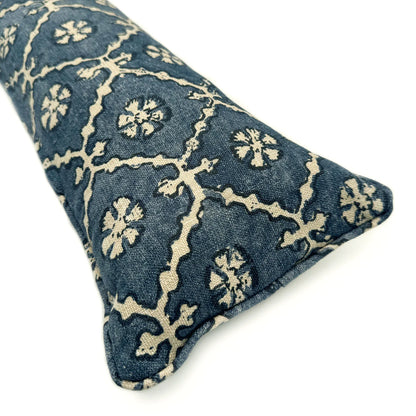 Khiva Dark Indigo Draught Excluder
