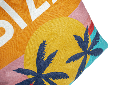 Ibiza Needlepoint Cushion