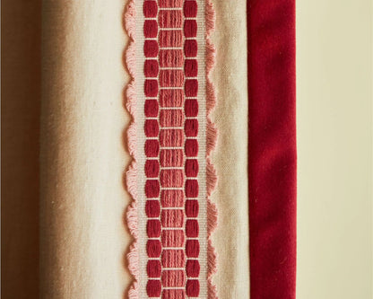 Melmerby Fan Braid Rose