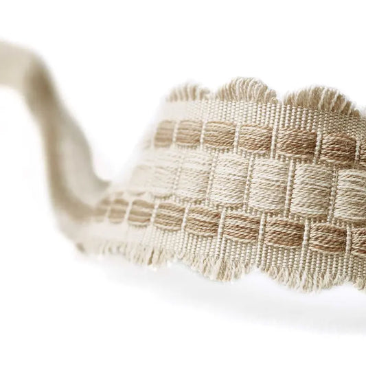 Melmerby Fan Braid Parchment