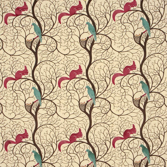 Squirrel and Dove Embroidery