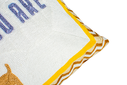 Be The Person Your Dog Thinks You Are Needlepoint Cushion