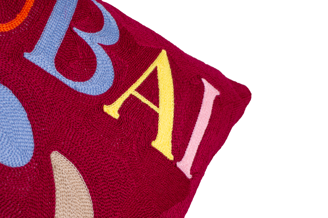 Dubai Needlepoint Cushion