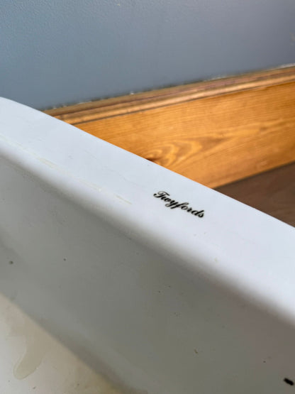 Vintage Twyfords Rectangular Sink – Reclaimed Ceramic Basin 50cm Utility/Lab