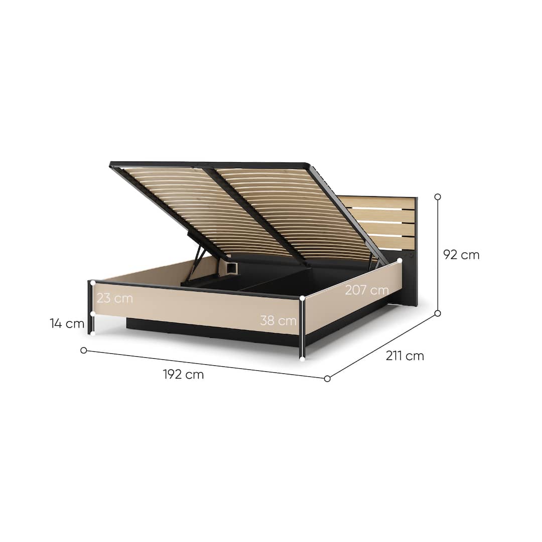 Enna EN-02 Ottoman Bed [EU King]