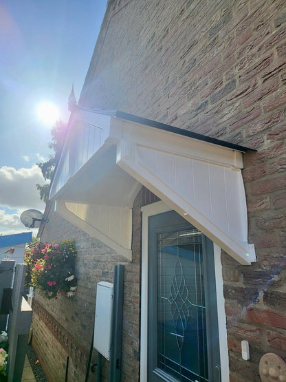 Achurch Door Canopy 149cm - Flat Pack Porch Canopy
