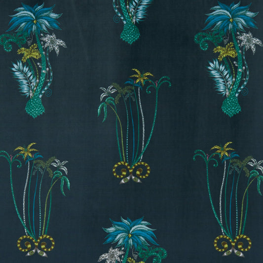 Jungle Palms Velvet