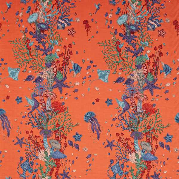 Seaforest Jacquard Peach - Emma Shipley