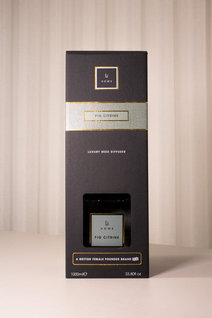 Luxury Square Diffuser - Fig Citrine