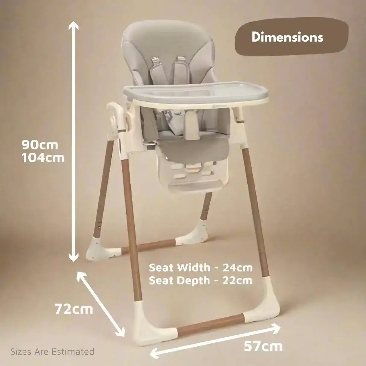 Flare Baby & Toddler Highchair - Beige