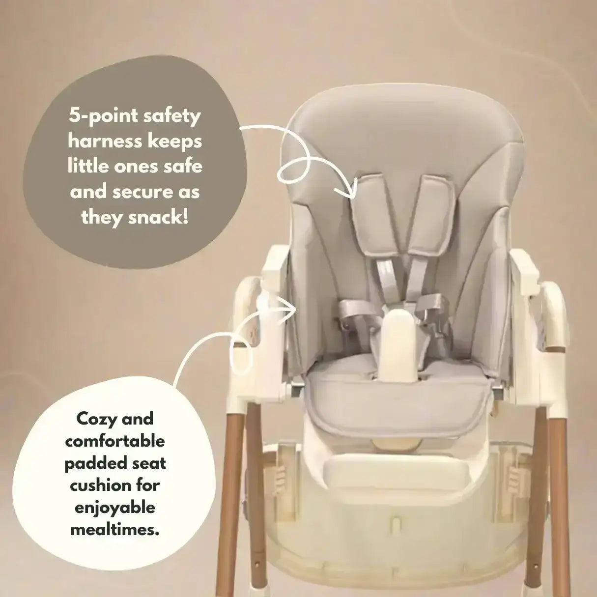 Flare Baby & Toddler Highchair - Beige
