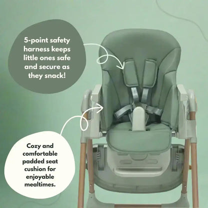 Flare Baby & Toddler Highchair - Green