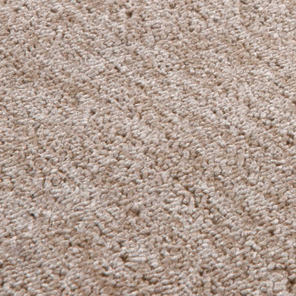Flex Beige Low Pile Solid Rug