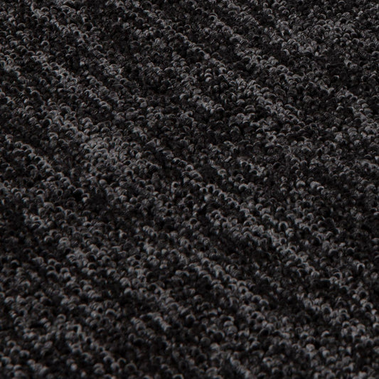 Flex Dark Grey Low Pile Solid  Rug
