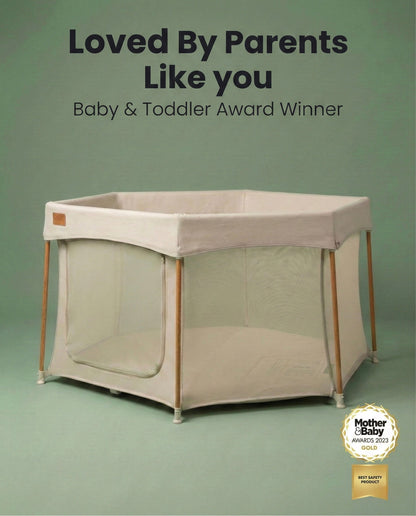 All Stars JOY Baby Playpen - Natural