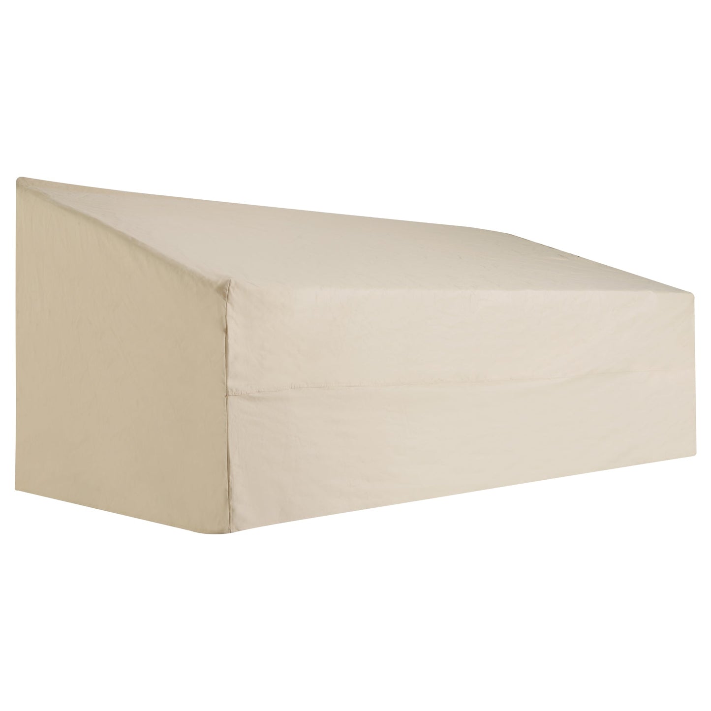 Outsunny 600D Oxford Cloth Furniture Cover, 3 Seater Sofa Protector for Garden Patio, Outdoor, Waterproof, Beige, 218 x 111 x 63-101 cm