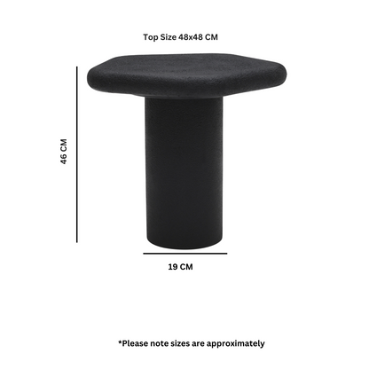 Udaipur Pentagon End Table