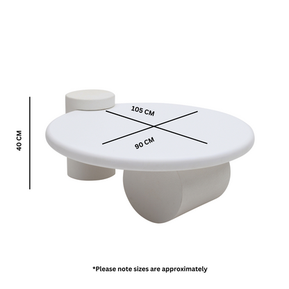 Udaipur Modern Abstract Coffee Table