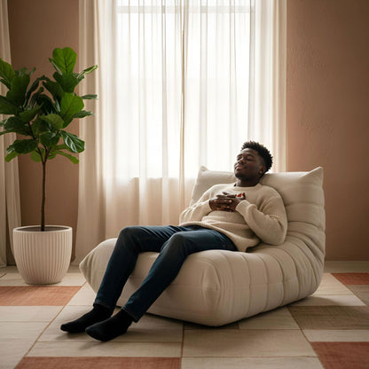 Luxe Caterpillar Lounger – The Ultimate Ergonomic Statement Chair