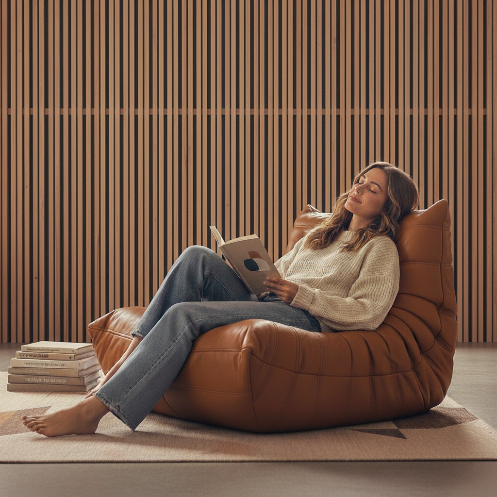 Luxe Caterpillar Lounger – The Ultimate Ergonomic Statement Chair